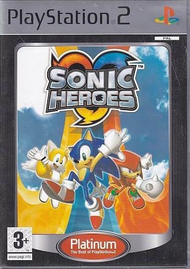 Sonic Heroes - PS2 - Platinum (Genbrug)